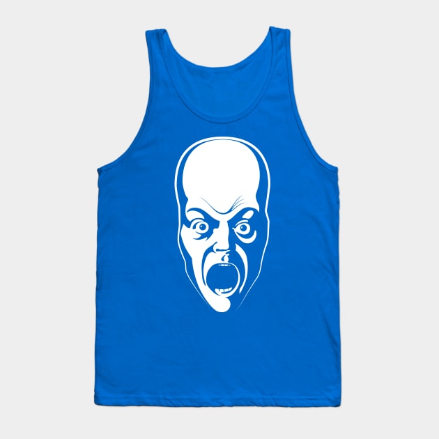 Crazy blue alian Tank Top by AlexanderBelov